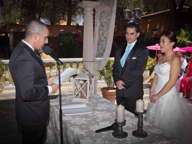 La boda de Alejandro y Hunai en Talamanca Del Jarama, Madrid 16