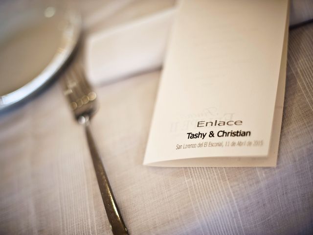 La boda de Christian y Tashy en San Lorenzo De El Escorial, Madrid 49