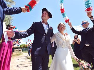 La boda de Nora y Alain