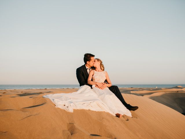 La boda de Alfonso y Elodie en Taurito, Las Palmas 12