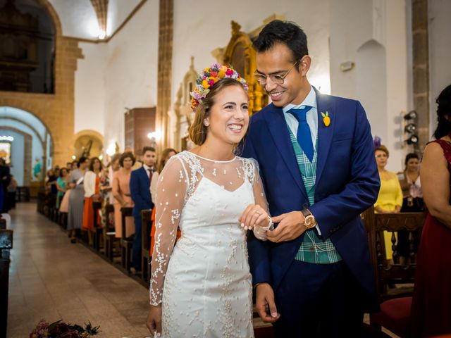 La boda de Cristian y Valle en Almendralejo, Badajoz 10