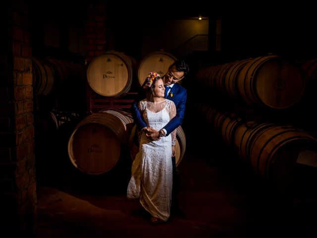 La boda de Cristian y Valle en Almendralejo, Badajoz 30