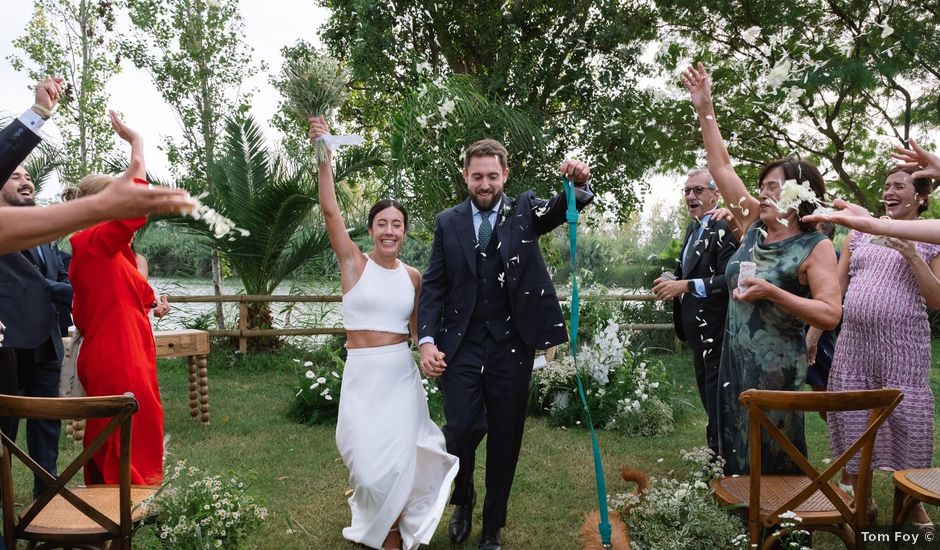 La boda de Fran y Mireia en Deltebre, Tarragona
