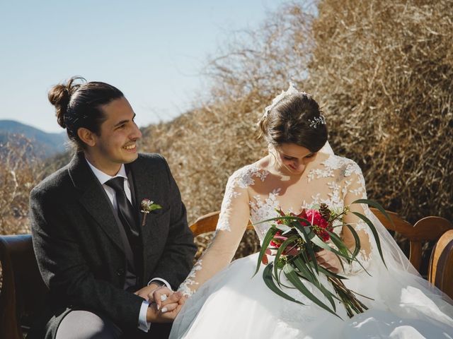 La boda de David y Aïda en Sant Pau De Seguries, Girona 42