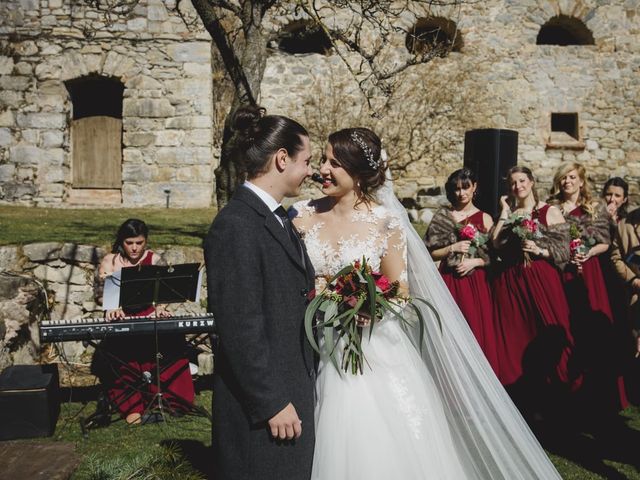 La boda de David y Aïda en Sant Pau De Seguries, Girona 43