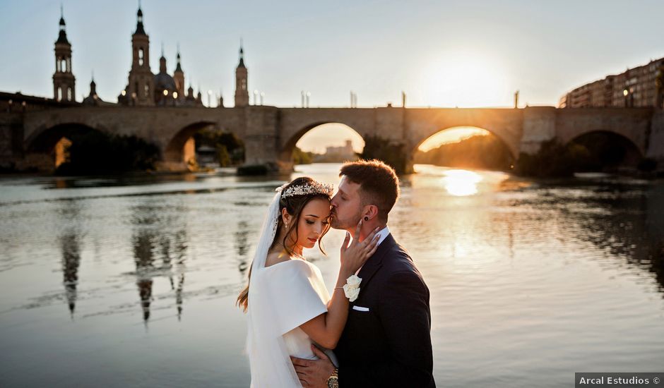 La boda de Jose y Sara en Villanueva De Gallego, Zaragoza