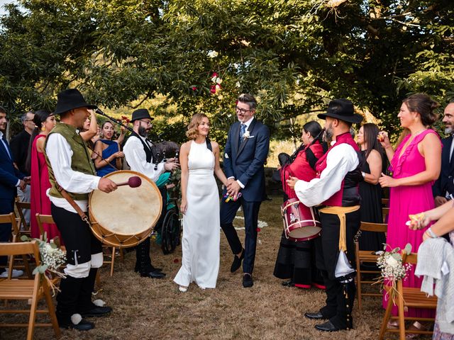 La boda de Ángel y Clara en Moraña (Santa Justa), Pontevedra 60