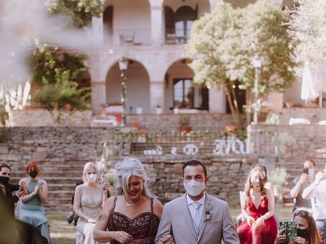 La boda de Samu y Anna en Sant Marti De Centelles, Barcelona 17