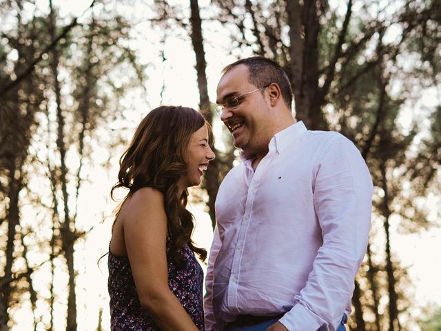 La boda de Pedro  y Meli  en Castelldefels, Barcelona 1