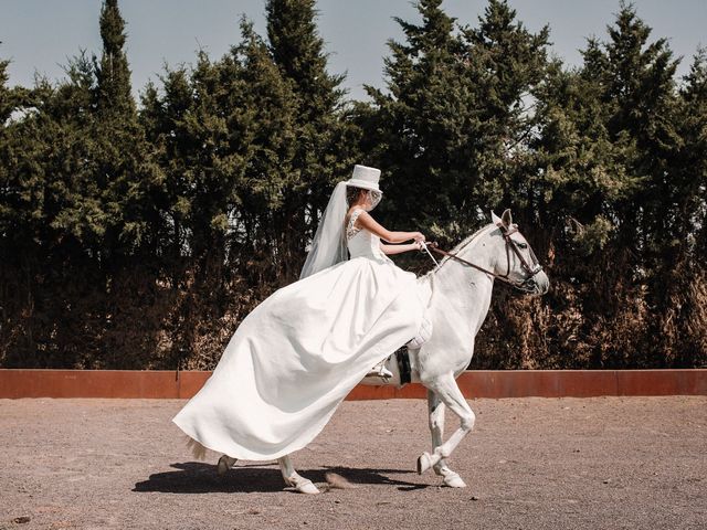 La boda de Jesús y Amparo en Ballesteros De Calatrava, Ciudad Real 22