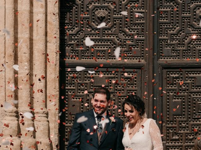 La boda de Ángel y Rocío en Carrion De Calatrava, Ciudad Real 56