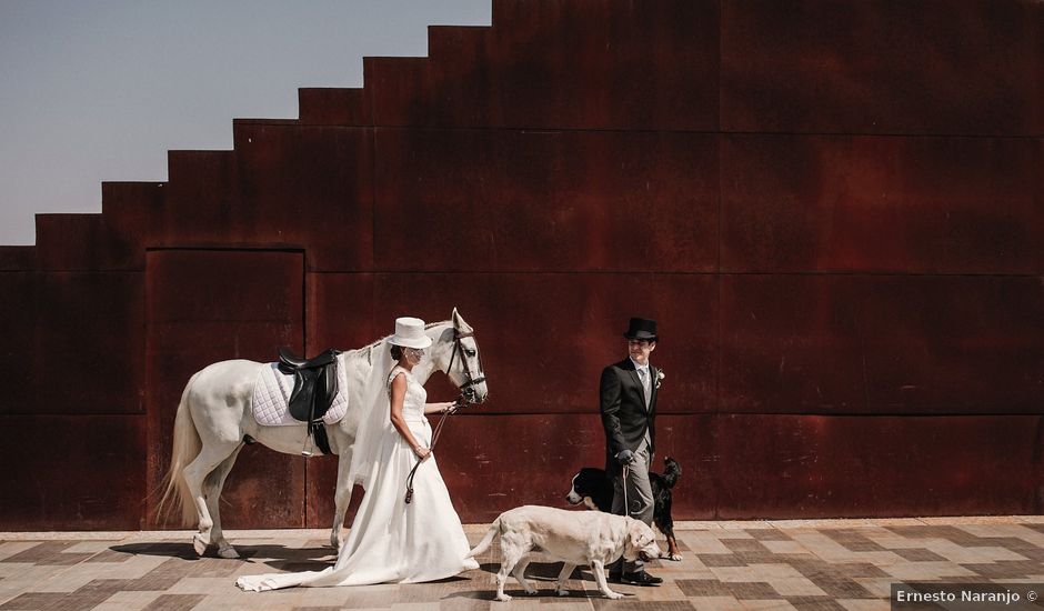 La boda de Jesús y Amparo en Ballesteros De Calatrava, Ciudad Real