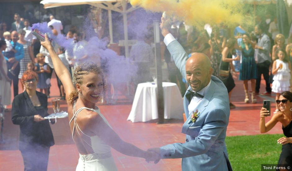 La boda de Eduard y Núria en Santa Cristina D'aro, Girona