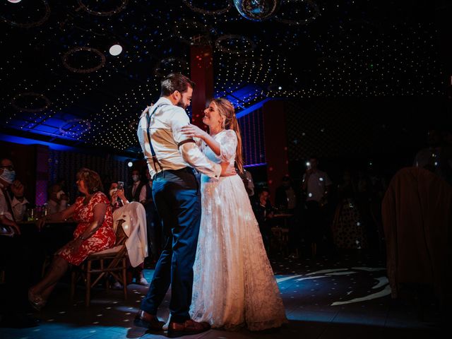 La boda de Alberto y Cristina en San Agustin De Guadalix, Madrid 96