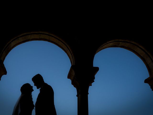 La boda de Rafael y Aurora en Torrecaballeros, Segovia 104