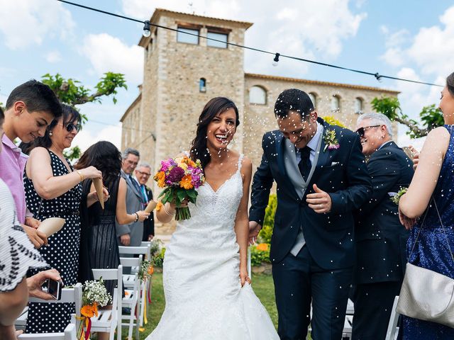 La boda de Albert y Olga en Sant Gregori (Municipio), Girona 35