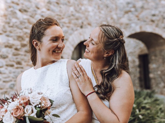 La boda de Aurelija y Laura en Besalu, Girona 59