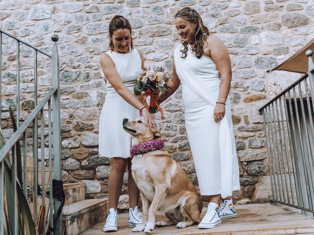 La boda de Aurelija y Laura en Besalu, Girona 65