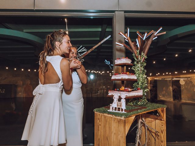 La boda de Aurelija y Laura en Besalu, Girona 96