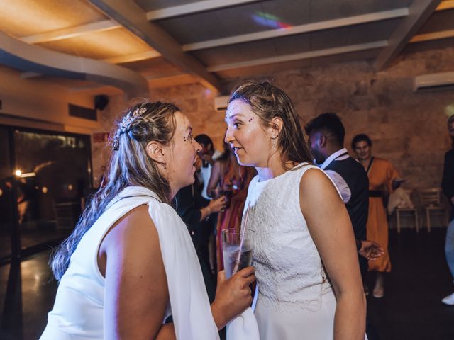 La boda de Aurelija y Laura en Besalu, Girona 107