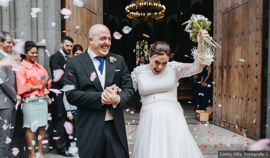 La boda de Pablo y Nuria en Santa Maria De Guia, Las Palmas