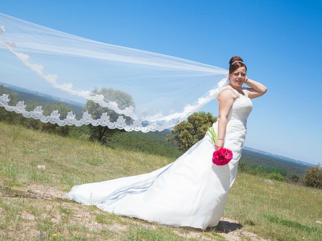 La boda de César y María en Cuellar, Segovia 35