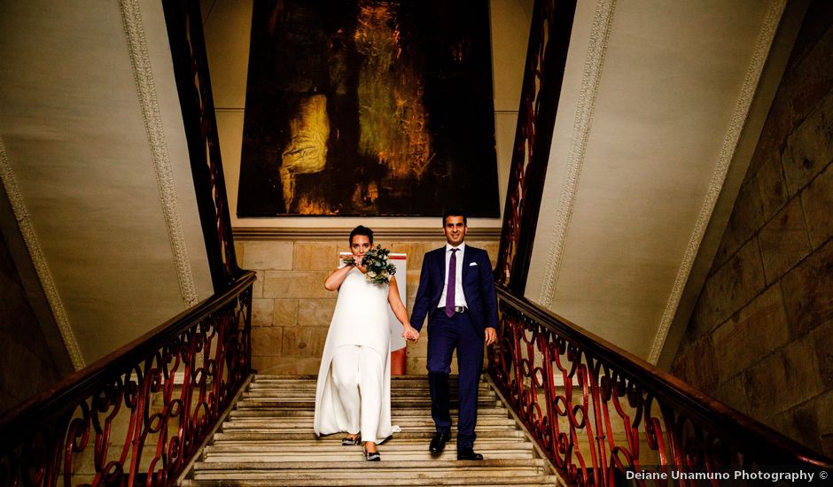 La boda de Jon Ander y Amaia en Oñati, Guipúzcoa