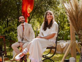 La boda de Aïda y Robert