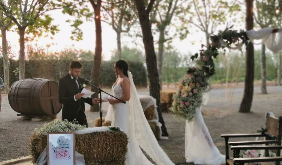 La boda de Jaime y Lorena en Sant Cugat Sesgarrigues, Barcelona