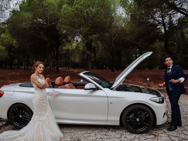 La boda de Rebeca y Jordy en Ojen, Málaga 18