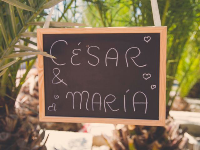 La boda de César y María en Adra, Almería 1