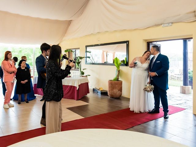 La boda de Ángel y Rebeca en Logrosan, Cáceres 66