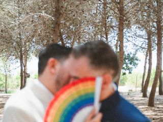 La boda de Antonio y Mario