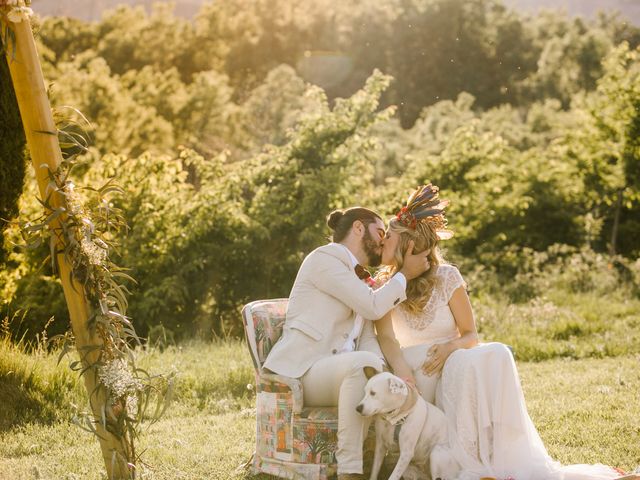 La boda de Iban y María en Canalda, Lleida 55