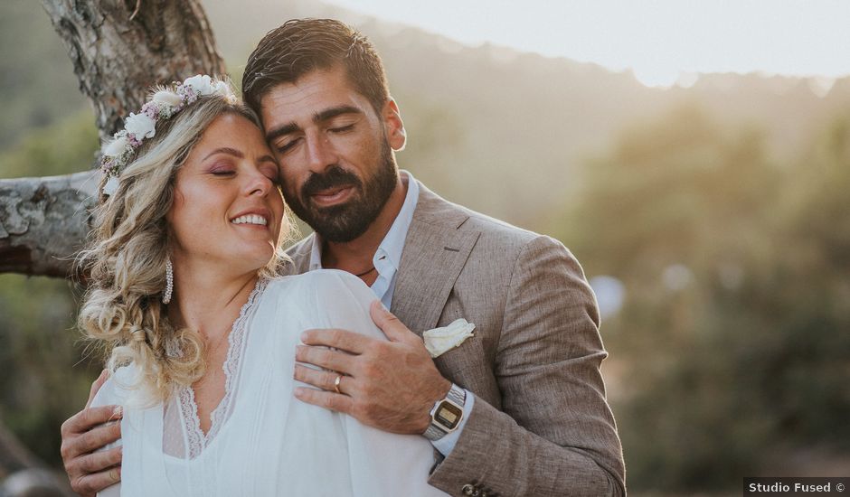 La boda de Marcello y Ilaria en Santa Eularia Des Riu, Islas Baleares