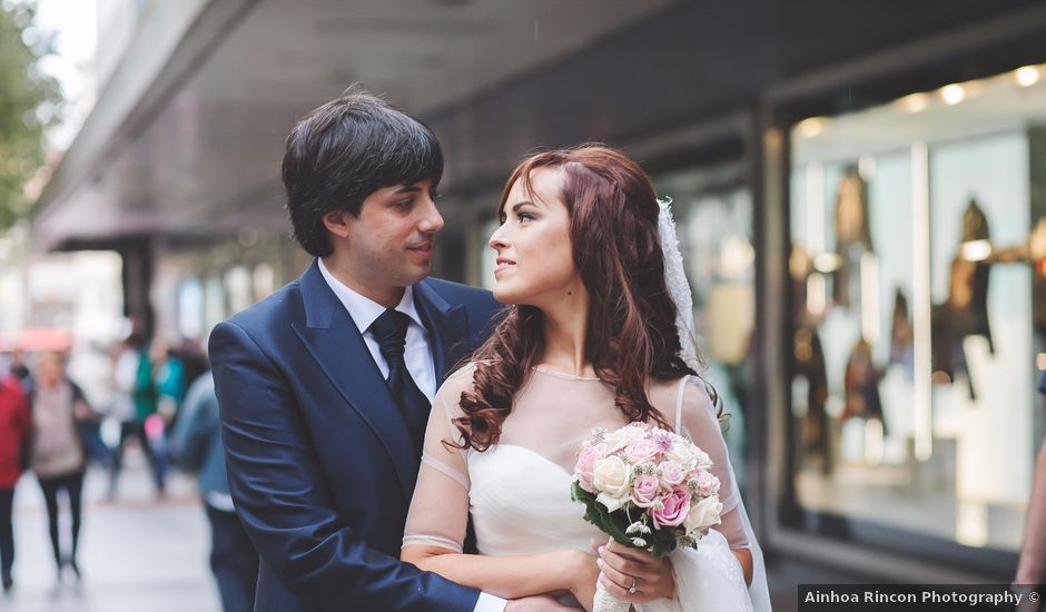 La boda de Edu y Xandra en Galdakao, Vizcaya