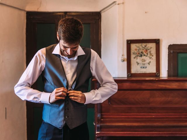 La boda de Òscar y Cristina en Sant Marti De Tous, Barcelona 2