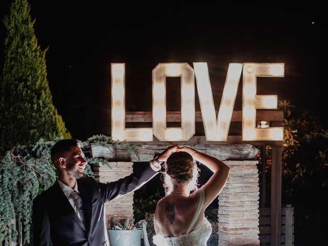 La boda de Marc marginet Domínguez  y Beatriz bejar roman en Palau De Plegamans, Barcelona 7