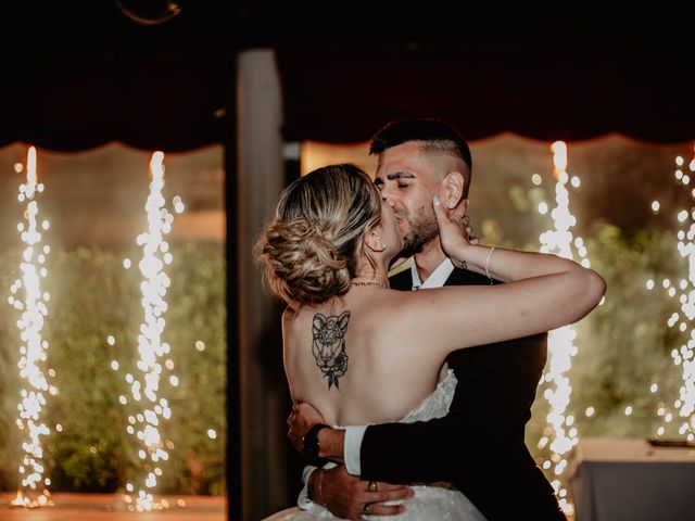 La boda de Marc marginet Domínguez  y Beatriz bejar roman en Palau De Plegamans, Barcelona 9