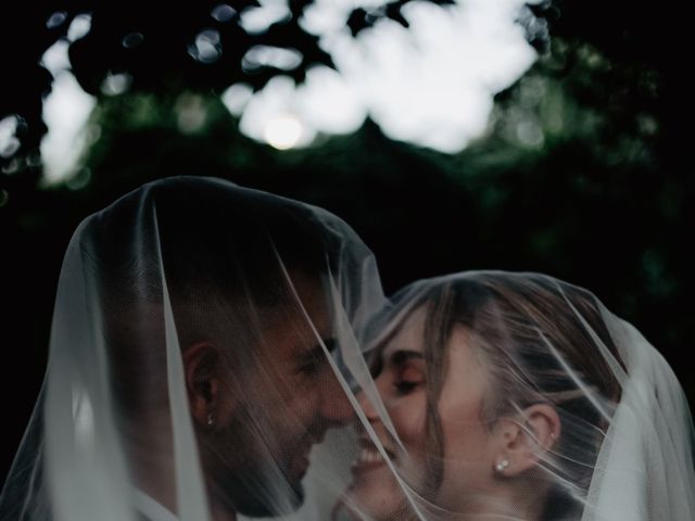 La boda de Marc marginet Domínguez  y Beatriz bejar roman en Palau De Plegamans, Barcelona 12