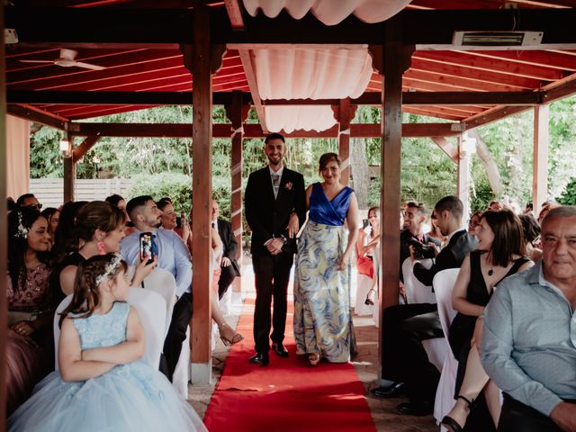 La boda de Marc marginet Domínguez  y Beatriz bejar roman en Palau De Plegamans, Barcelona 20