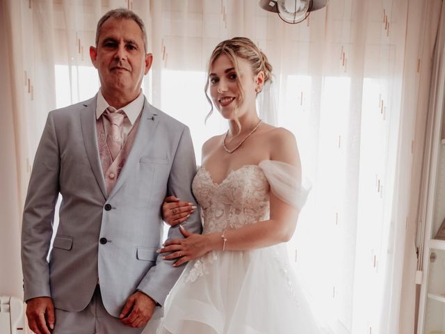 La boda de Marc marginet Domínguez  y Beatriz bejar roman en Palau De Plegamans, Barcelona 23