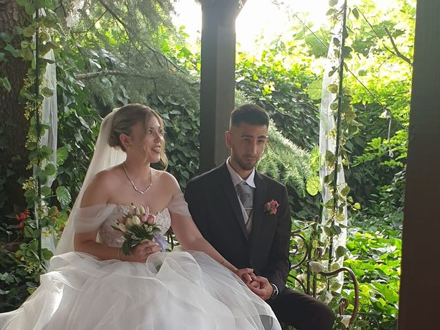 La boda de Marc marginet Domínguez  y Beatriz bejar roman en Palau De Plegamans, Barcelona 32