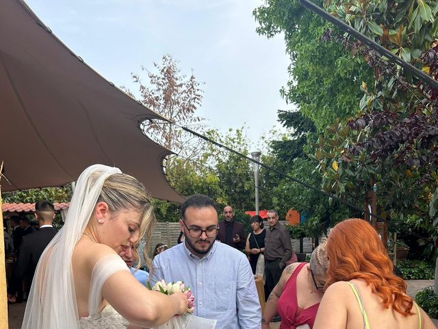 La boda de Marc marginet Domínguez  y Beatriz bejar roman en Palau De Plegamans, Barcelona 42