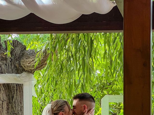 La boda de Marc marginet Domínguez  y Beatriz bejar roman en Palau De Plegamans, Barcelona 49