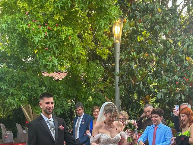 La boda de Marc marginet Domínguez  y Beatriz bejar roman en Palau De Plegamans, Barcelona 50