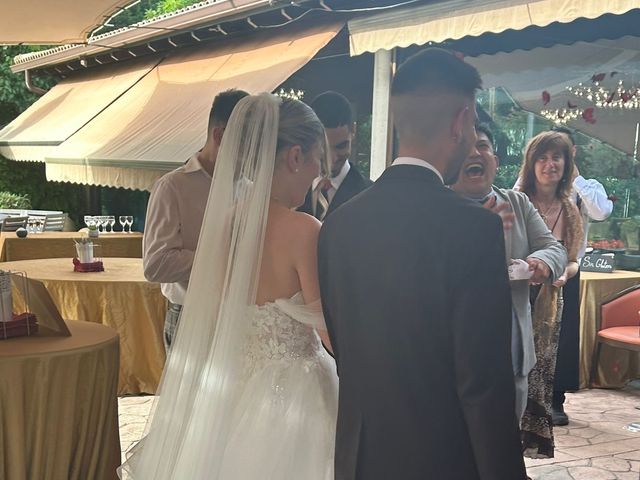 La boda de Marc marginet Domínguez  y Beatriz bejar roman en Palau De Plegamans, Barcelona 51