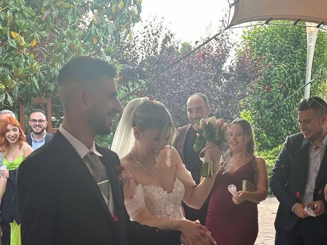 La boda de Marc marginet Domínguez  y Beatriz bejar roman en Palau De Plegamans, Barcelona 52