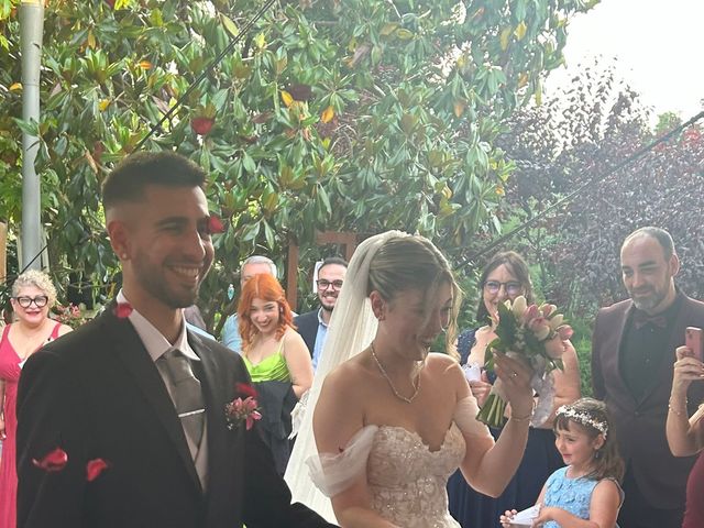 La boda de Marc marginet Domínguez  y Beatriz bejar roman en Palau De Plegamans, Barcelona 53