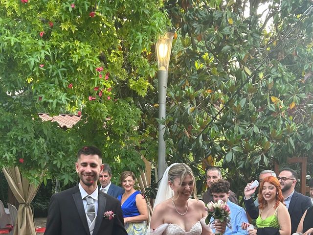La boda de Marc marginet Domínguez  y Beatriz bejar roman en Palau De Plegamans, Barcelona 54
